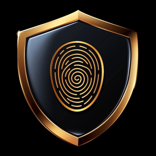 design of a 3d shield with fingerprint