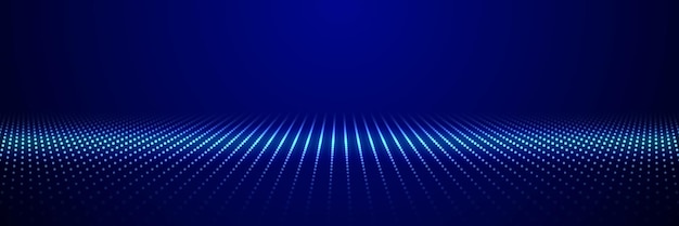 Digital background with moving glowing particles Futuristic hitech illustration Concept of data transfer in cyberspace Big data visualization 3d rendering