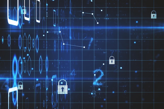 Digital padlock interface