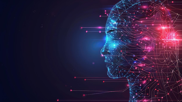 Digital Portrait of a Person A Mesmerizing Network