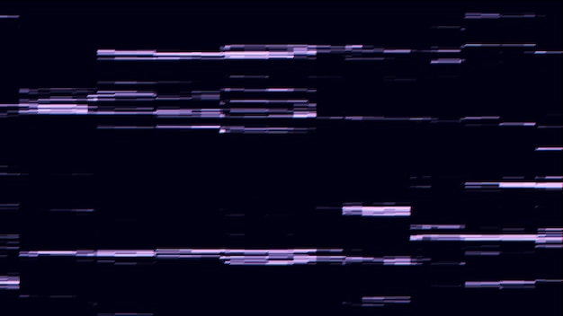 Distortion screen with glitch effect Abstract digital background with noise waves Hacked computer and technical problem 3D rendering