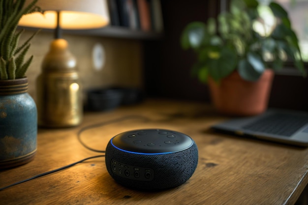 Echo from Amazon Alexa on the table Alexa is a virtual personal assistant developed by Amazon with the aim of assisting in the execution of some everyday tasks The user interacts through speech