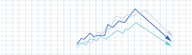econimical crisis concept. spread in the world, economy is down. 3d illustration