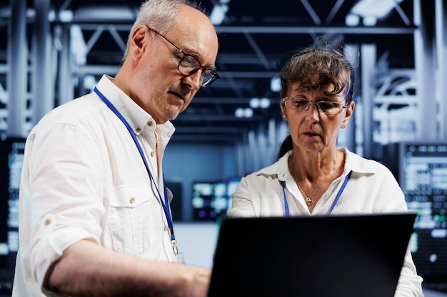 Employees preventing servers strain