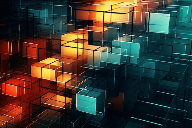 exploring the futuristic shapes navigating the beauty of dynamic linescape symphony of space and tim...