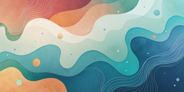 fluid shapes banner background
