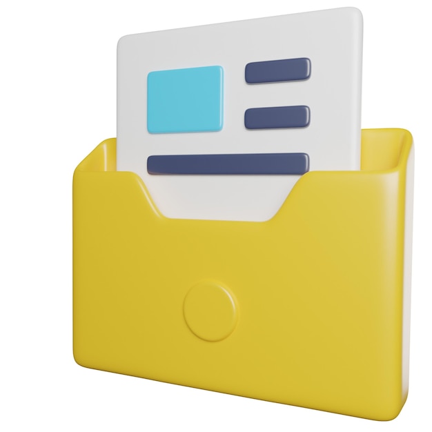 folder with a document