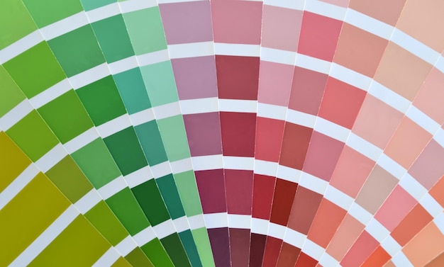 Full frame shot of color swatch