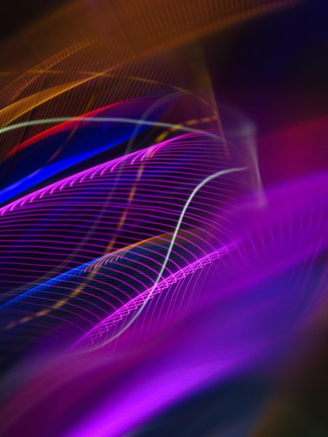 full frame shot of illuminated light painting