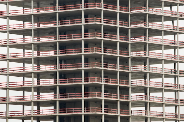 full frame shot of incomplete building