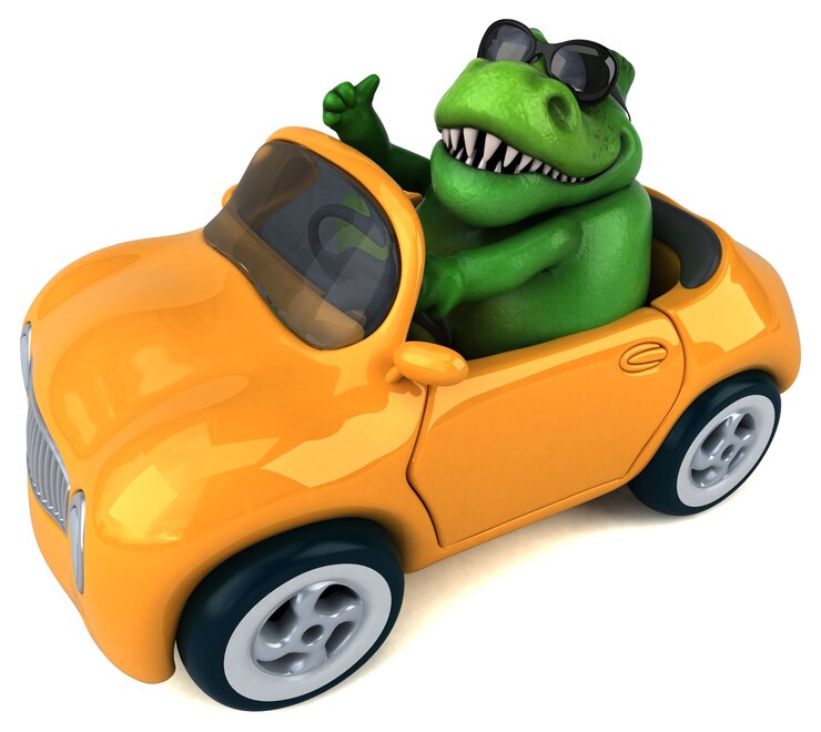 Photo fun trex - 3d illustration