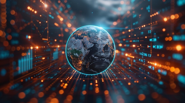 future holographic earth global communication network high tech innovation