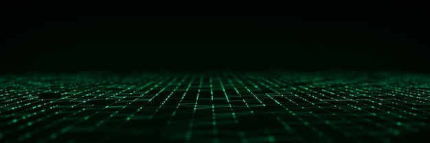 futuristic digital data transfer concept highspeed data flow of cryptocurrency servers blockchain technology 3d rendering
