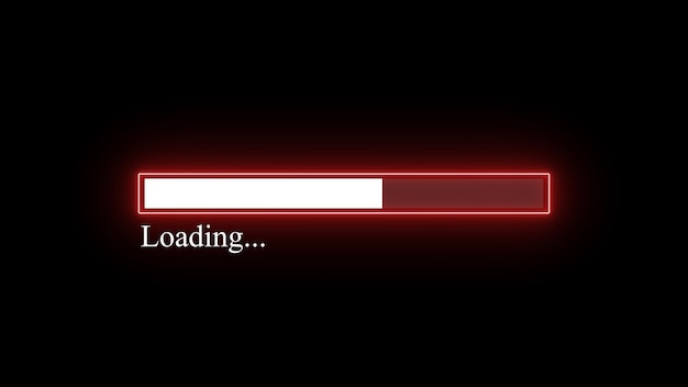 futuristic loading bar progress icons load sign green vector illustration