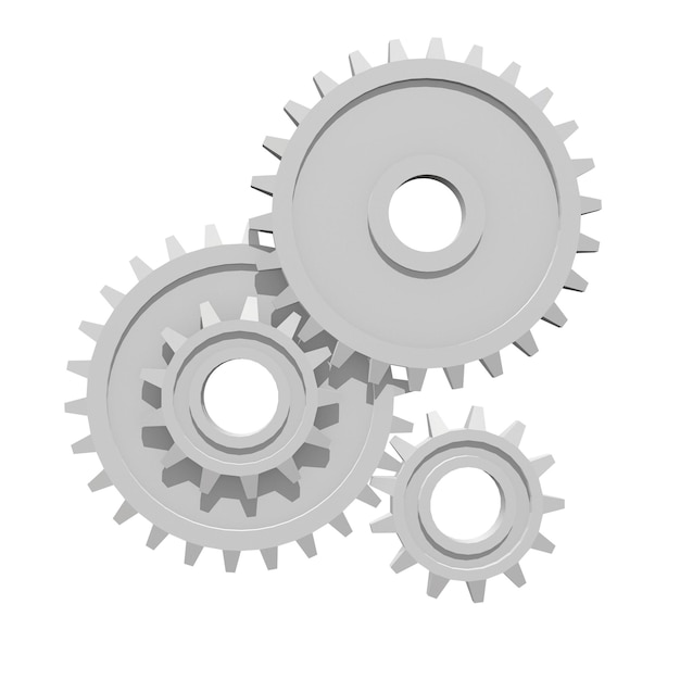 Gears Mechanical technology machine concept