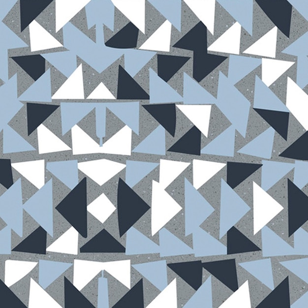 Geometric Triangle Pattern