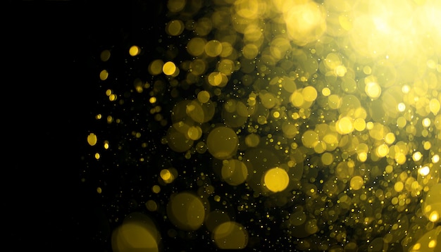 Glitter vintage sparkle lights background