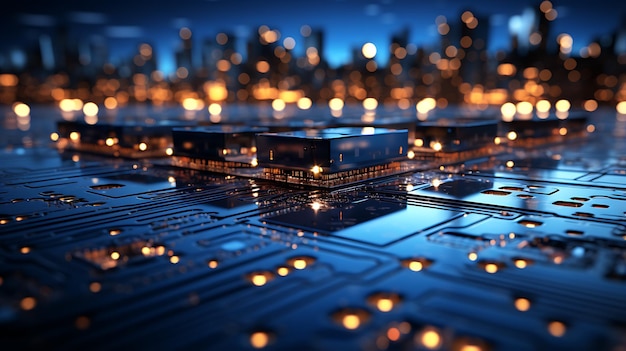 global data network computer science it industry network nodes coding technology background