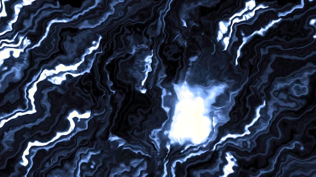 Glowing background with flickering electric energies Motion Bright plasma waves flickering in energy field Rotating ball with distortion in stream of flickering plasma lines