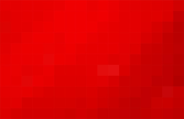 Gradient red mosaic pixel background Gradient abstract tile background Rectangular check pattern