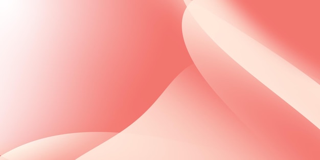 Graphic illustration pastel color pink or red curve wave wallpaper