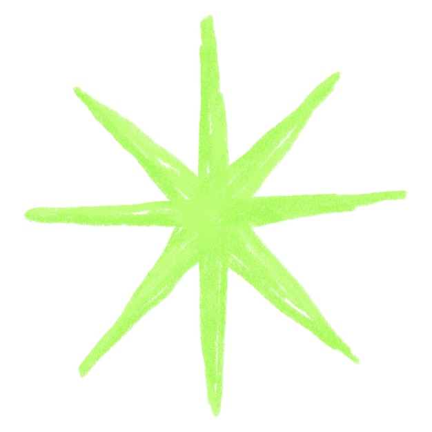 green blink icon png cute crayon shape transparent background