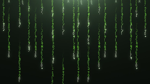 Green falling numbers