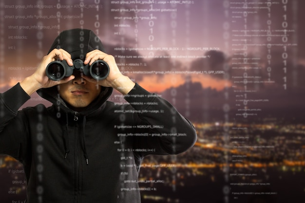 hackers programmer look and search dat for hack information and data from user account.