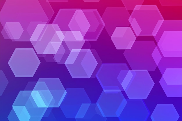 Hexagonal Color Background