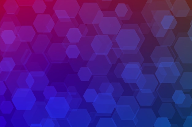 Hexagonal Color Background