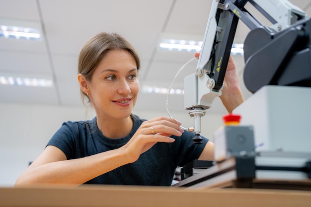 High Tech Robotic Arm with an Artificial Intelligence Computer Processor Unit in its