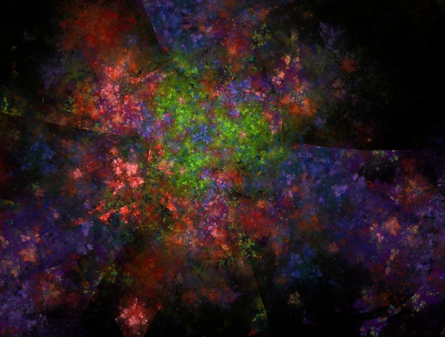 Hình ảnh nền trừu tượng fractal giàu trí tưởng tượng
