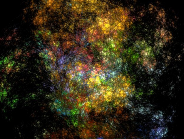 Hình ảnh nền trừu tượng fractal giàu trí tưởng tượng