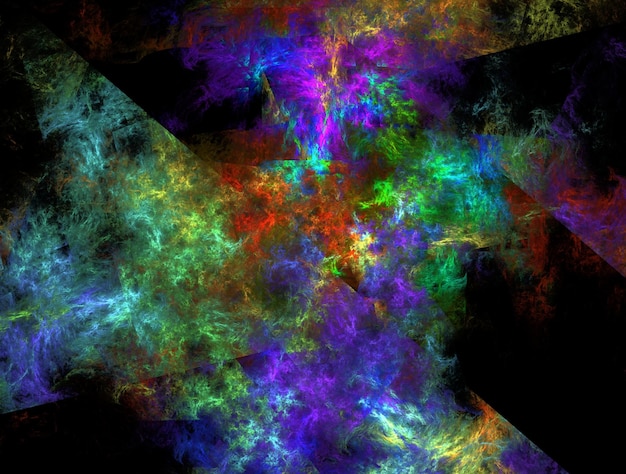 Hình ảnh nền trừu tượng fractal giàu trí tưởng tượng