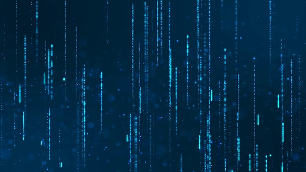 hitech digital technology concept futuristic abstract cyberspace background data center server internet speed artificial intelligence geometric artificial intelligence tech backdrop 3d rendering