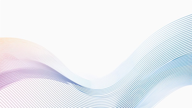 horizontal poster background in modern minimalist style with dynamic liquid gradient shapes