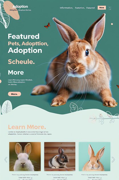 Horizontal Scrolling Layout Web With Rabbit Figma Effect Mod Autumn Theme Layout Idea Designs