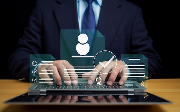 HRM or Human Resource Management concept