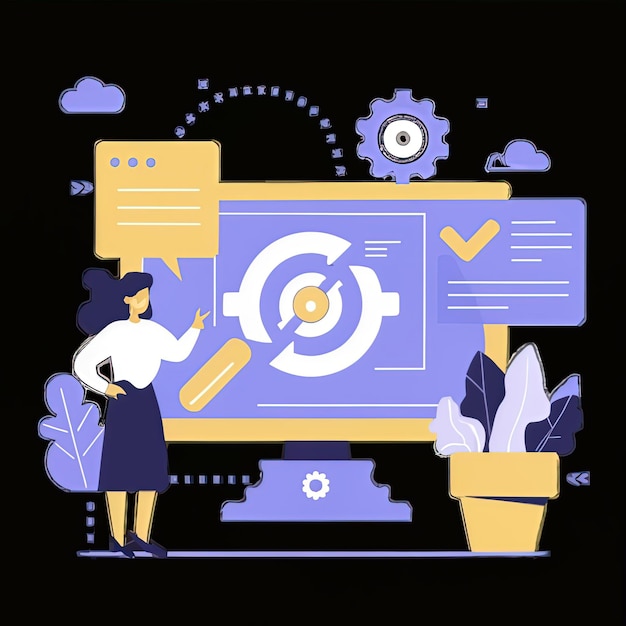 illustrations vector presentation market DIGITAL infograph AND Economy study