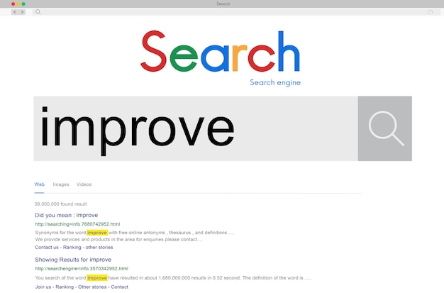 Improve Growth Improvement Innovation Update Concept