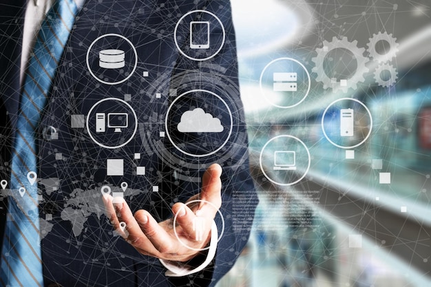 Internet of Things technology concept