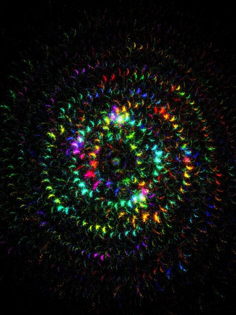 Kết xuất 3D nền fractal trừu tượng