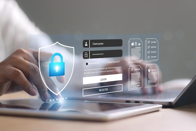 Khái niệm an ninh mạng Thông tin đăng nhập Nhận dạng người dùng bảo mật và mã hóa Internet an toàn