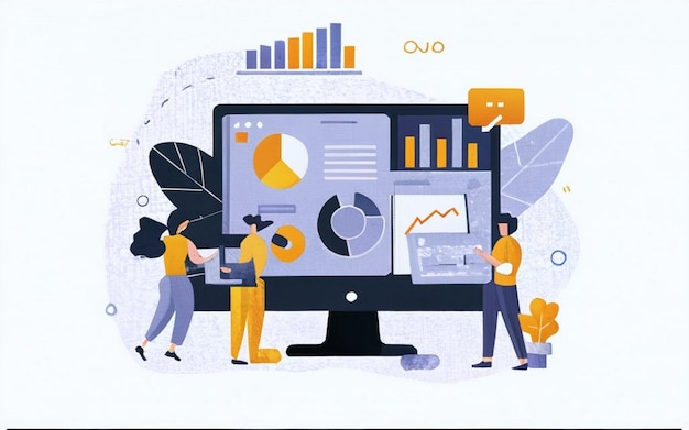 Khái niệm hoạch định nguồn lực doanh nghiệp ERP, năng suất và cải tiến của công ty, hình ảnh minh họa cho website