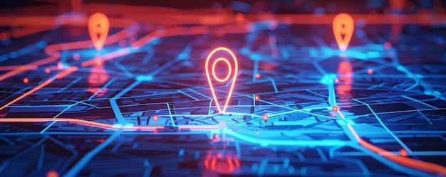 Kiểm soát giao thông công cộng thành phố thông minh và ứng dụng di động để đặt taxi đến điểm đến hoặc vị trí và theo dõi chỉ dẫn các khái niệm hệ thống GPS làm banner rộng với vùng không gian trống