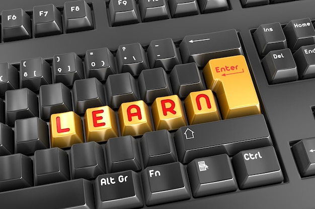 Learn button