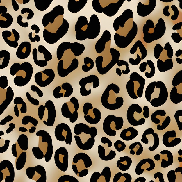 Leopard print pattern or abstract leopard skin texture background