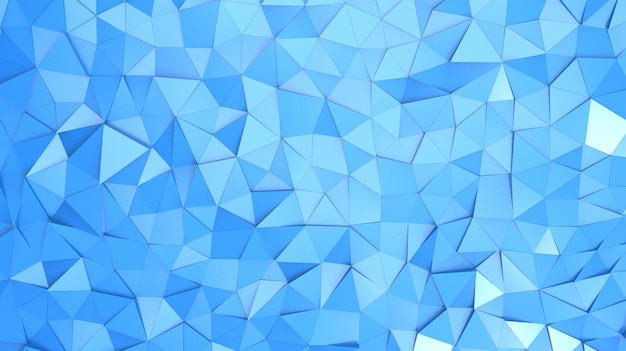 light blue triangle abstract background with shining