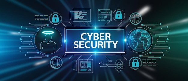 man hand with tablet in office cyber security