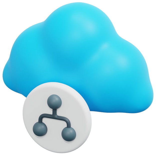 management 3d render icon illustration